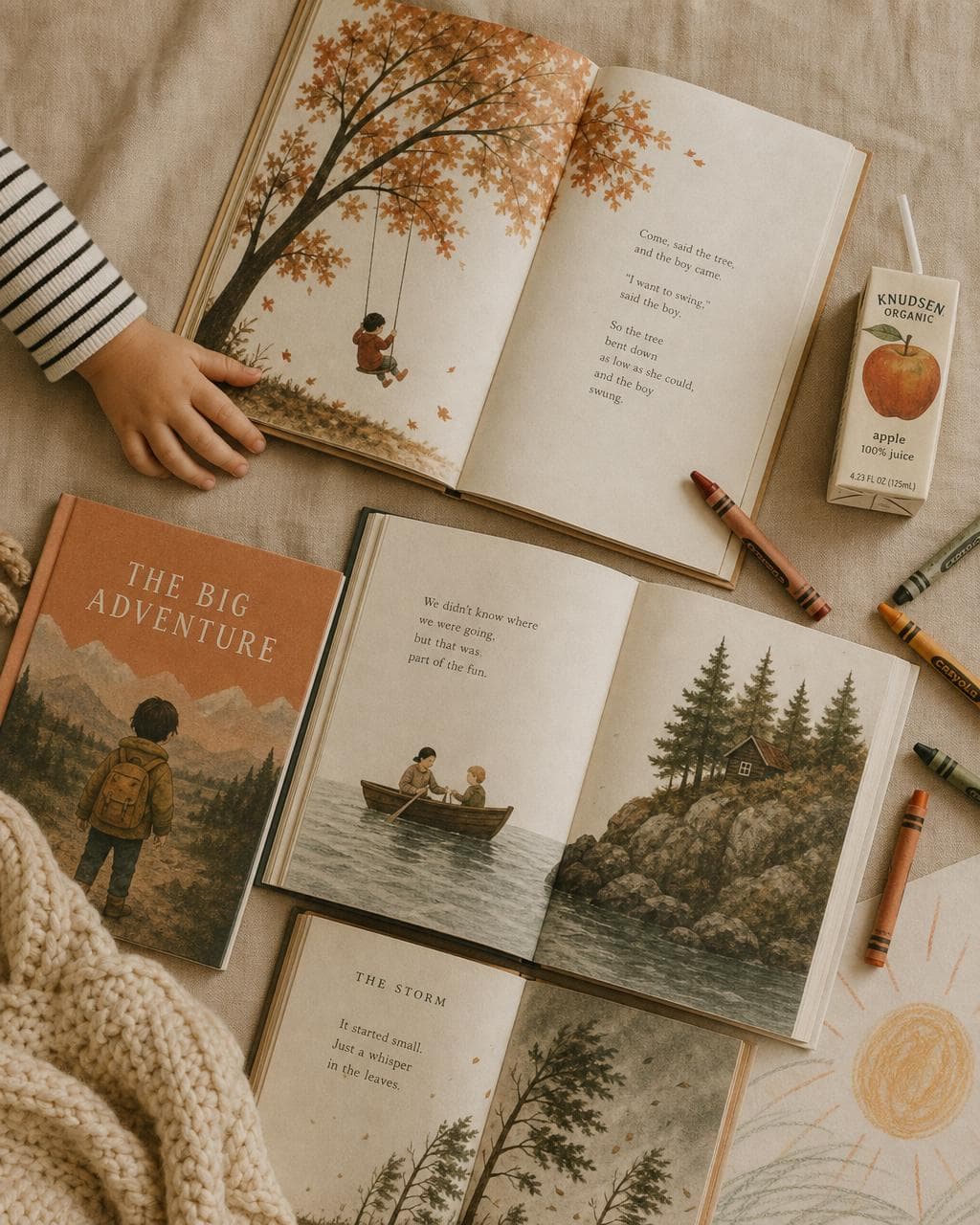 Childrens books editorial moodboard