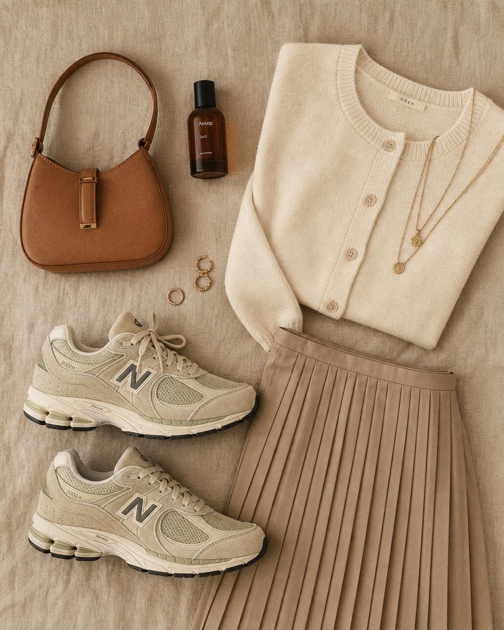 Womens sneakers editorial moodboard