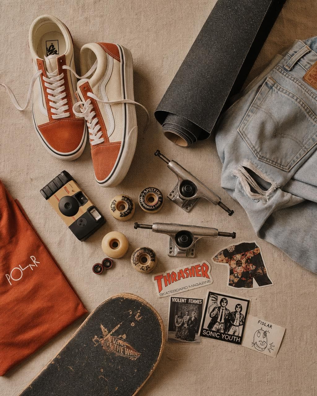 Skate editorial moodboard