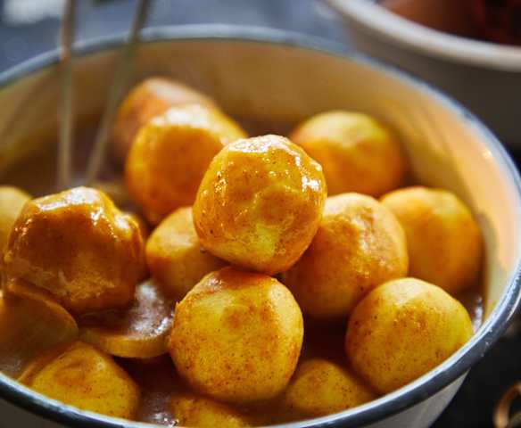 咖喱魚蛋（甜）  Curry Fish Ball (Sweet)